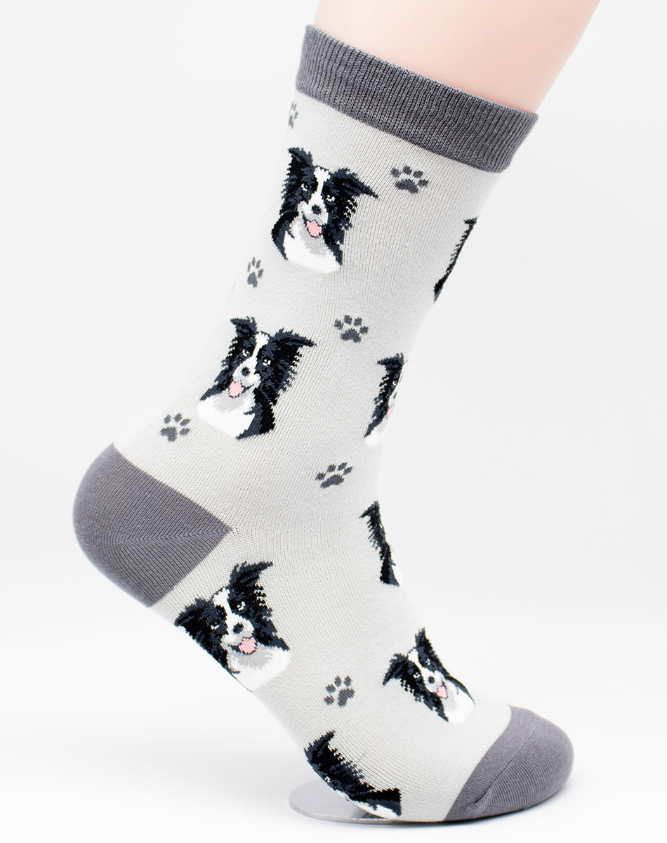 Border Collie Dog Breed Novelty Socks