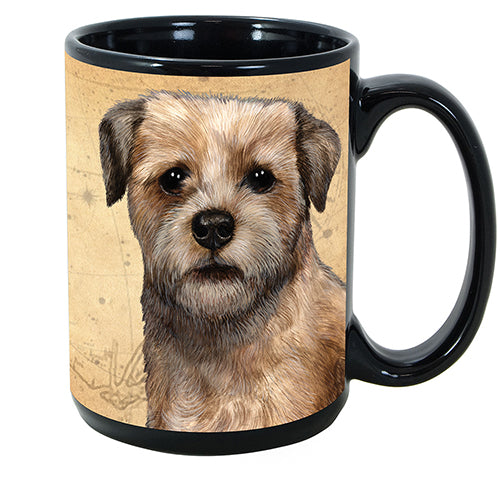 Faithful Friends Border Terrier Dog Breed Coffee Mug