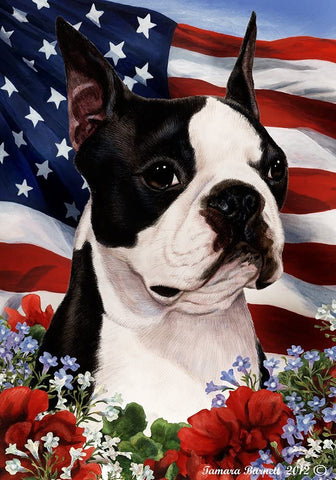 Boston Terrier Best In Breed Flag