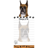 Boxer Cropped List Stationery Notepad
