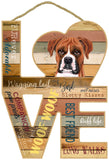 Boxer Love Sign