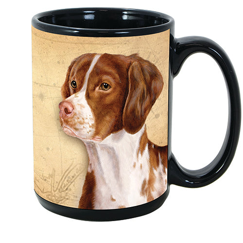 Faithful Friends Brittany Dog Breed Coffee Mug