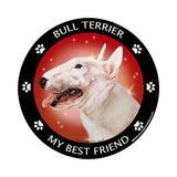 Bull Terrier My Best Friend Dog Breed Magnet