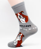 Bulldog Dog Breed Foozy Novelty Socks