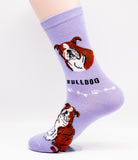 Bulldog Dog Breed Foozy Novelty Socks