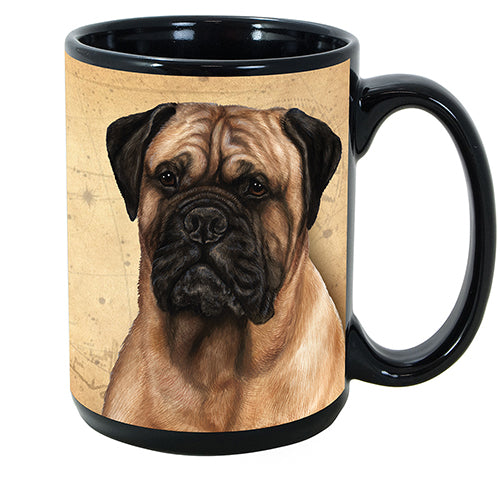Faithful Friends Bullmastiff Dog Breed Coffee Mug