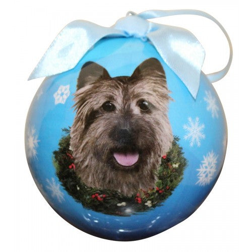 Cairn Terrier Shatterproof Dog Breed Christmas Ornament