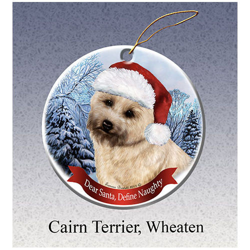 Cairn Terrier Howliday Dog Christmas Ornament