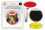 Cat Assorted Dean Russo Magnetic Car Coaster