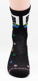 Cat In Window Breed Novelty Socks Medium