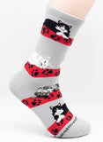 Cats Breed Novelty Socks Medium