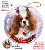 Cavalier King Charles Spaniel Howliday Dog Christmas Ornament