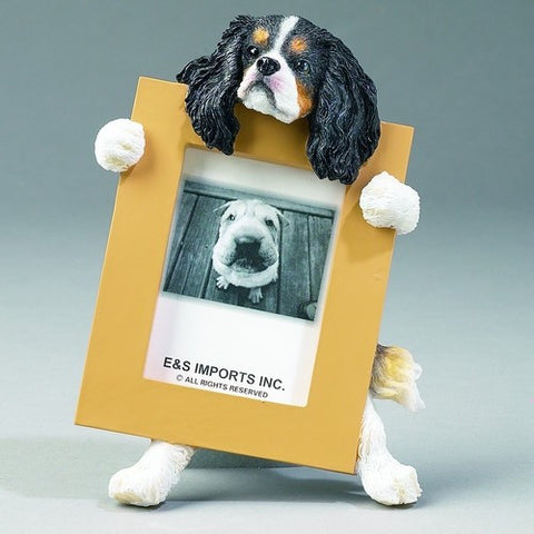 Cavalier King Charles Spaniel Dog Picture Frame Holder