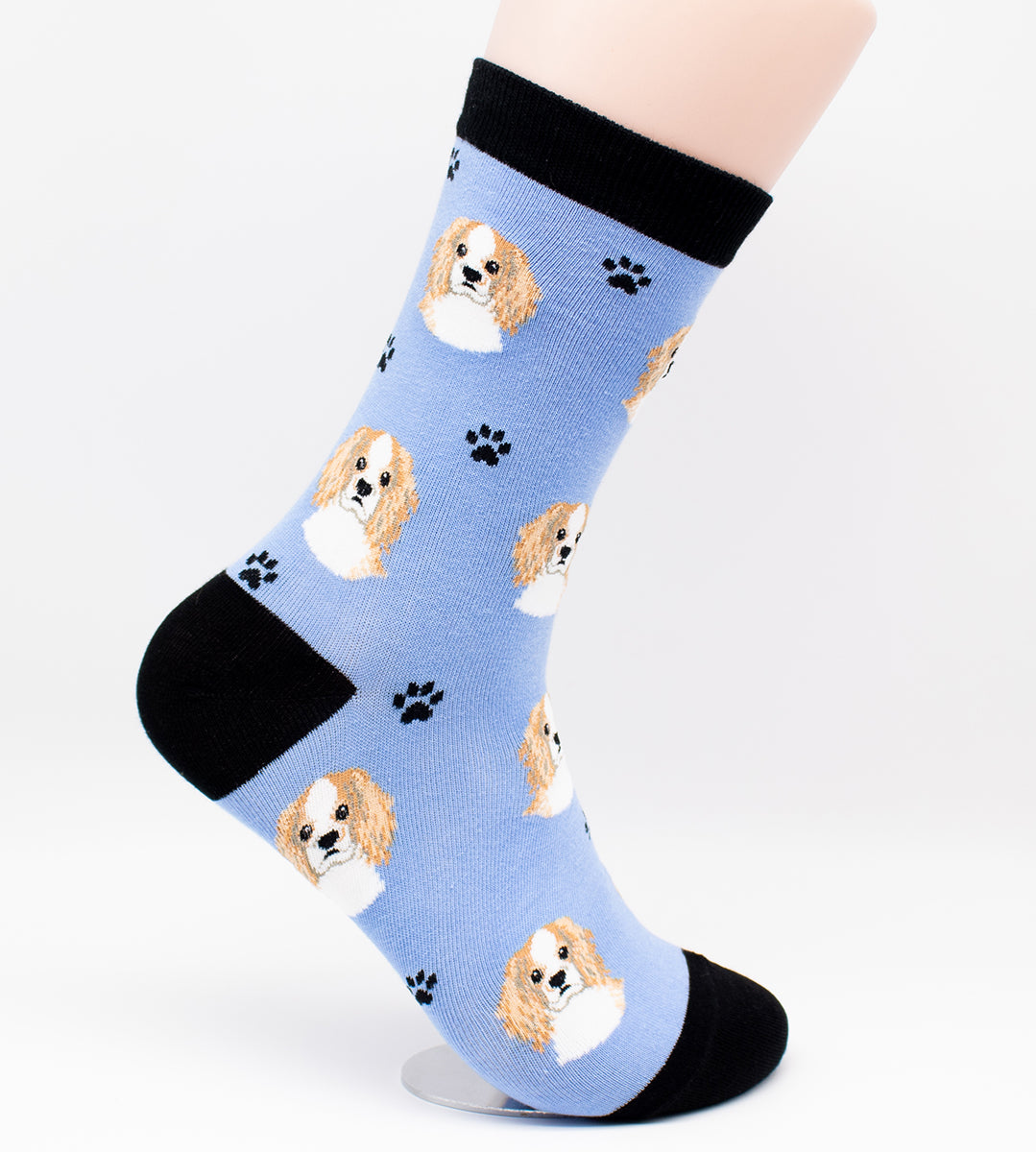 Cavalier King Charles Dog Breed Novelty Socks