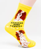 Cavalier King Charles Spaniel Dog Breed Foozy Novelty Socks