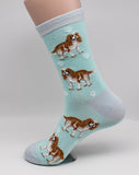 Cavalier Dog Breed Novelty Socks