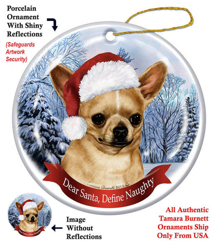 Chihuahua Howliday Dog Christmas Magnet