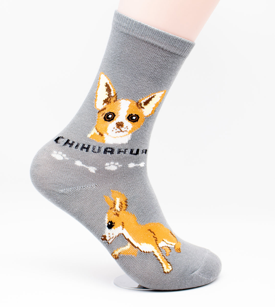 Chihuahua Dog Breed Foozy Novelty Socks