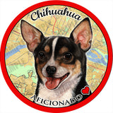 Chihuahua Tri Absorbent Porcelain Dog Breed Car Coaster