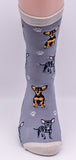 Chihuahua Black Dog Breed Novelty Socks