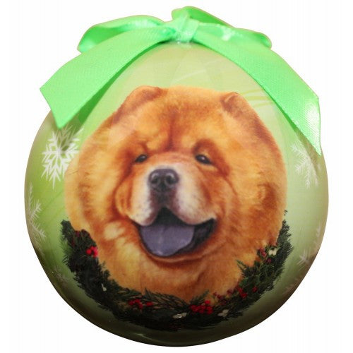 Chow Chow Shatterproof Dog Breed Christmas Ornament