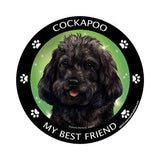 Cockapoo Black My Best Friend Dog Breed Magnet