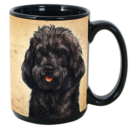 Faithful Friends Cockapoo Black Dog Breed Coffee Mug