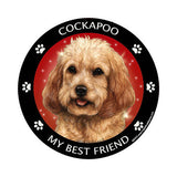 Cockapoo Blonde My Best Friend Dog Breed Magnet