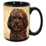Faithful Friends Cockapoo Chocolate Dog Breed Coffee Mug