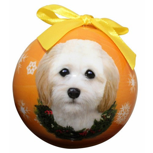 Cockapoo Shatterproof Dog Christmas Ornament