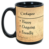 Faithful Friends Cockapoo Chocolate Dog Breed Coffee Mug