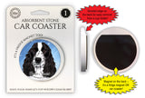 Cocker Spaniel Magnetic Car Coaster