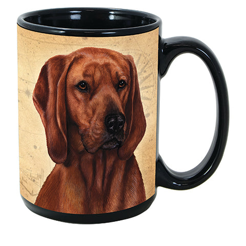 Faithful Friends Coonhound Redbone Dog Breed Coffee Mug