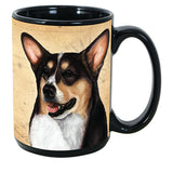 Faithful Friends Corgi Pembroke Tri Dog Breed Coffee Mug