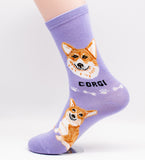 Corgi Dog Breed Foozy Novelty Socks
