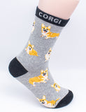 Corgi Dog Novelty Socks