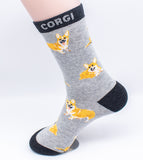 Corgi Dog Novelty Socks