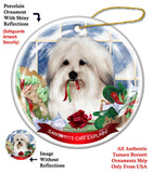 Coton de Tulear Howliday Dog Christmas Ornament
