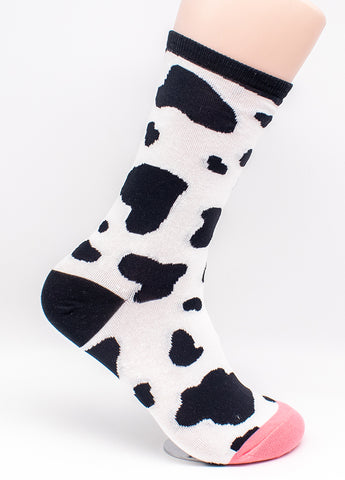 Cow Spot Socks