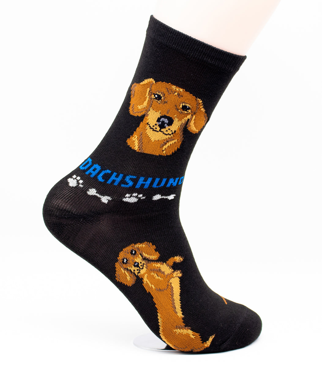 Dachshund Dog Breed Foozy Novelty Socks