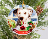 Dalmatian Assorted Howliday Dog Christmas Ornament