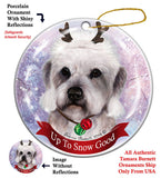 Dandie Dinmont Terrier Howliday Dog Christmas Ornament