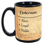 Faithful Friends Doberman Pinscher Dog Breed Coffee Mug