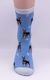 Doberman Pinscher Dog Breed Novelty Socks