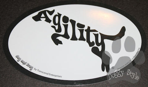 Euro Style Agility Dog Breed Magnet