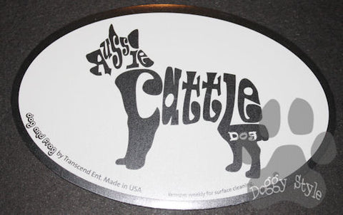 Euro Style Australian Cattle Dog Breed Magnet