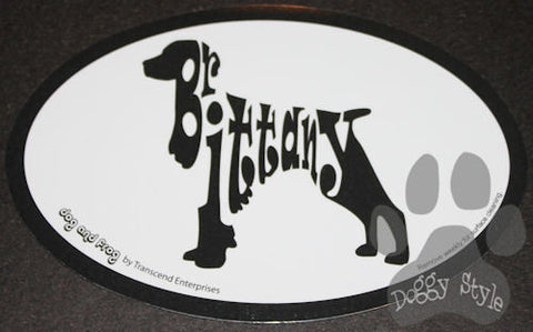 Euro Style Brittany Dog Breed Magnet