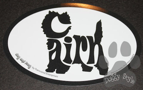 Euro Style Cairn Terrier Dog Breed Magnet