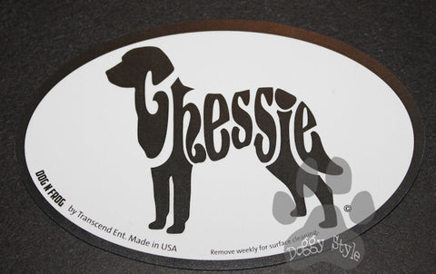 Euro Style Chesapeake Bay Retriever Chessie Dog Breed Magnet