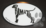 Euro Style Dalmatian Dog Breed Magnet